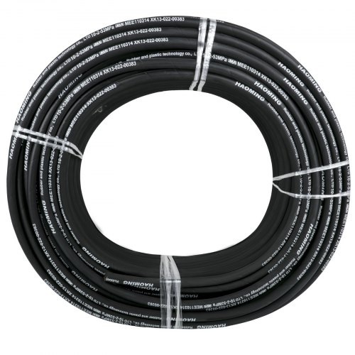 VEVOR Hydraulic Hose 328 Feet Rubber Hydraulic Hoses with 2 High