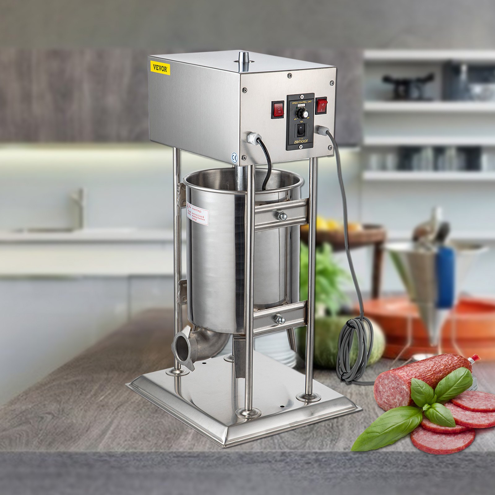 VEVOR Electric Vertical Sausage Filling Machine, Stainless Steel - Foto 2