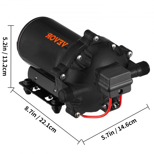 Washdown Deck Wash Pump Kit 12v 20 Lpm 70 Psi Caravan Rv Boat Marine