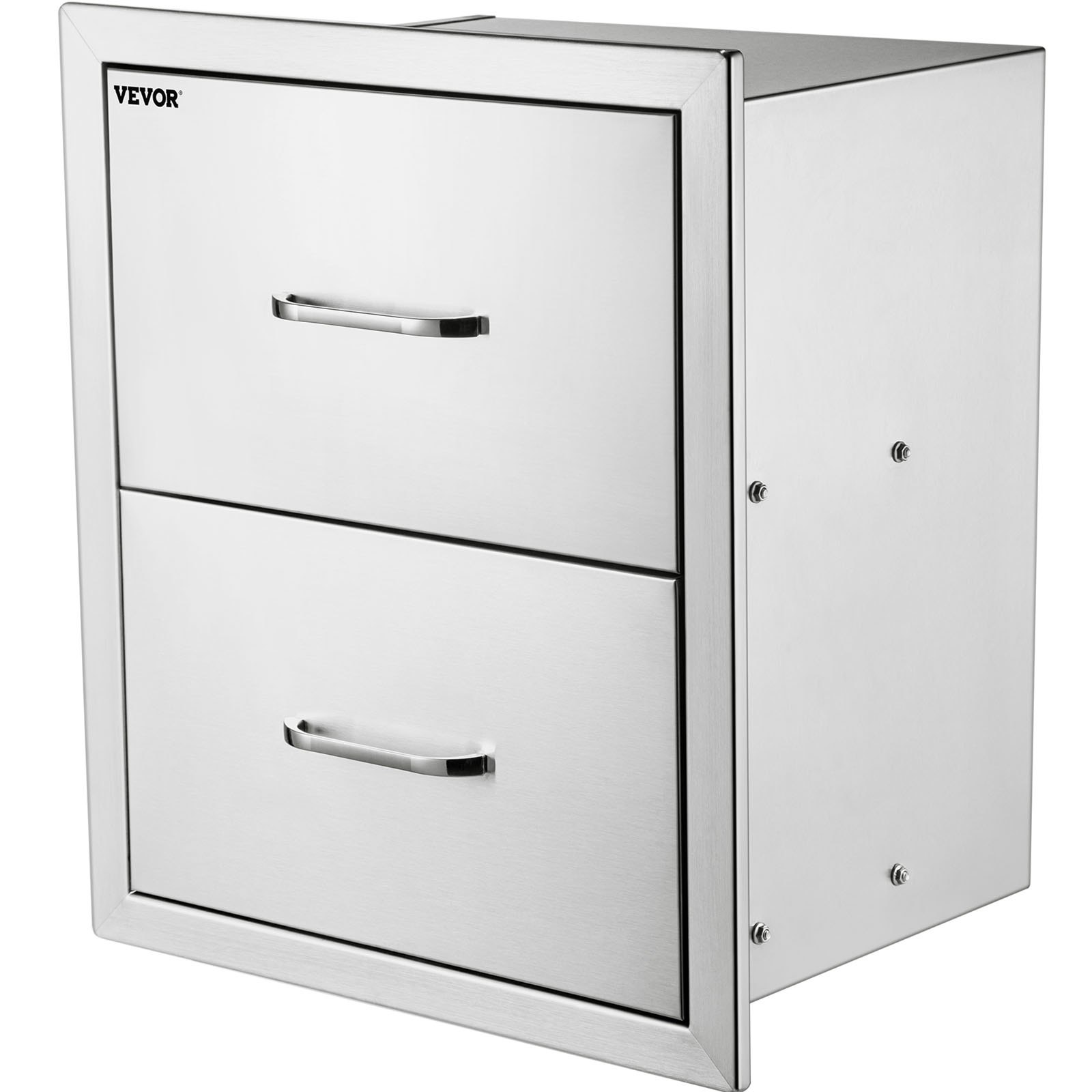 VEVOR Outdoor Kitchen Drawers 14W x 14.3H x 23D Inch, Flush Mount
