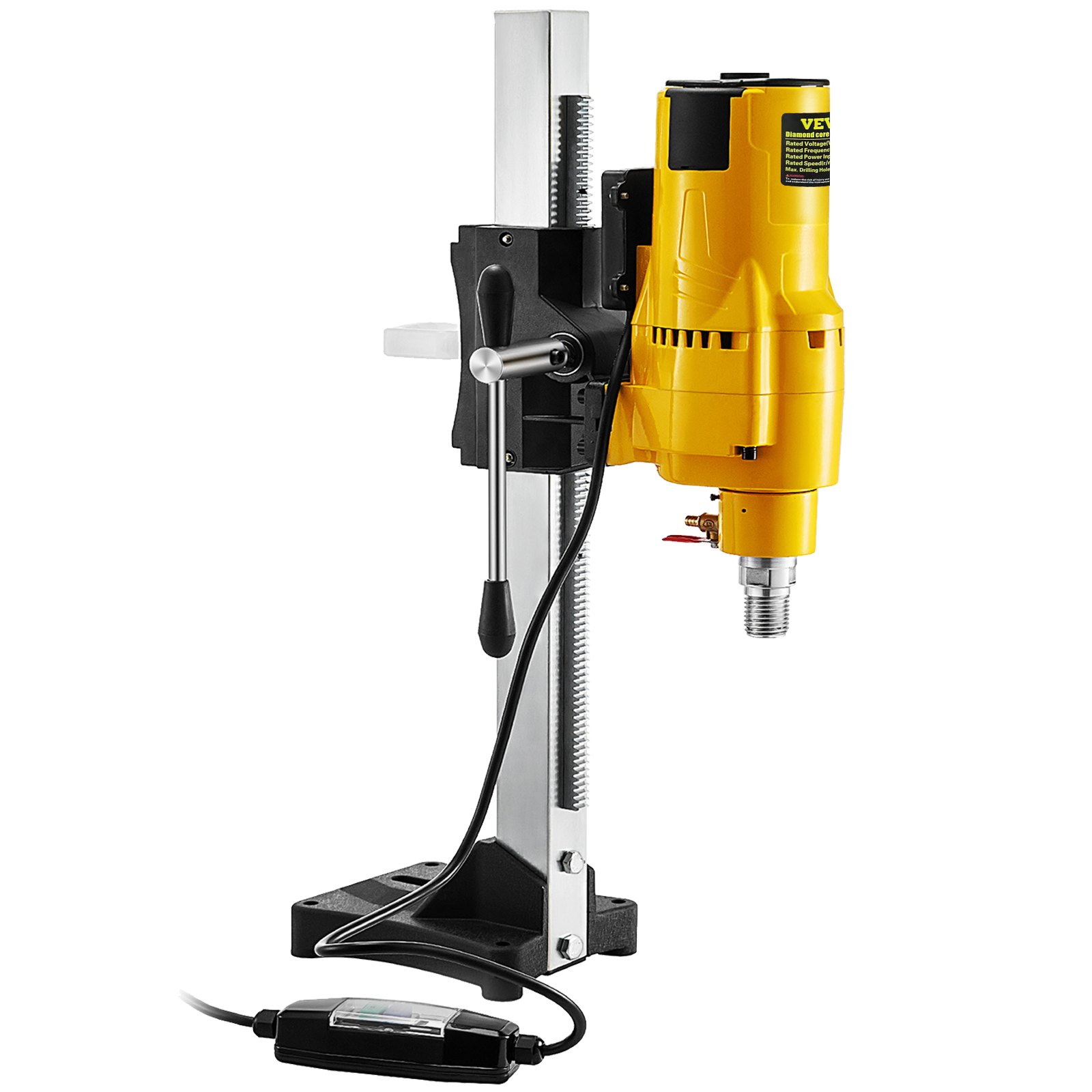 VEVOR Diamond Core Drilling Machine, 8"/205 mm Capacity 3980W Concrete