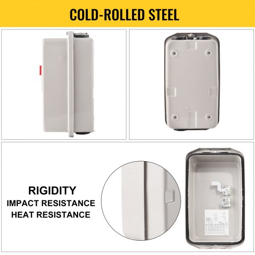 VEVOR Starter Single Phase, 5 hp Motor Starter, 34 amp Starter