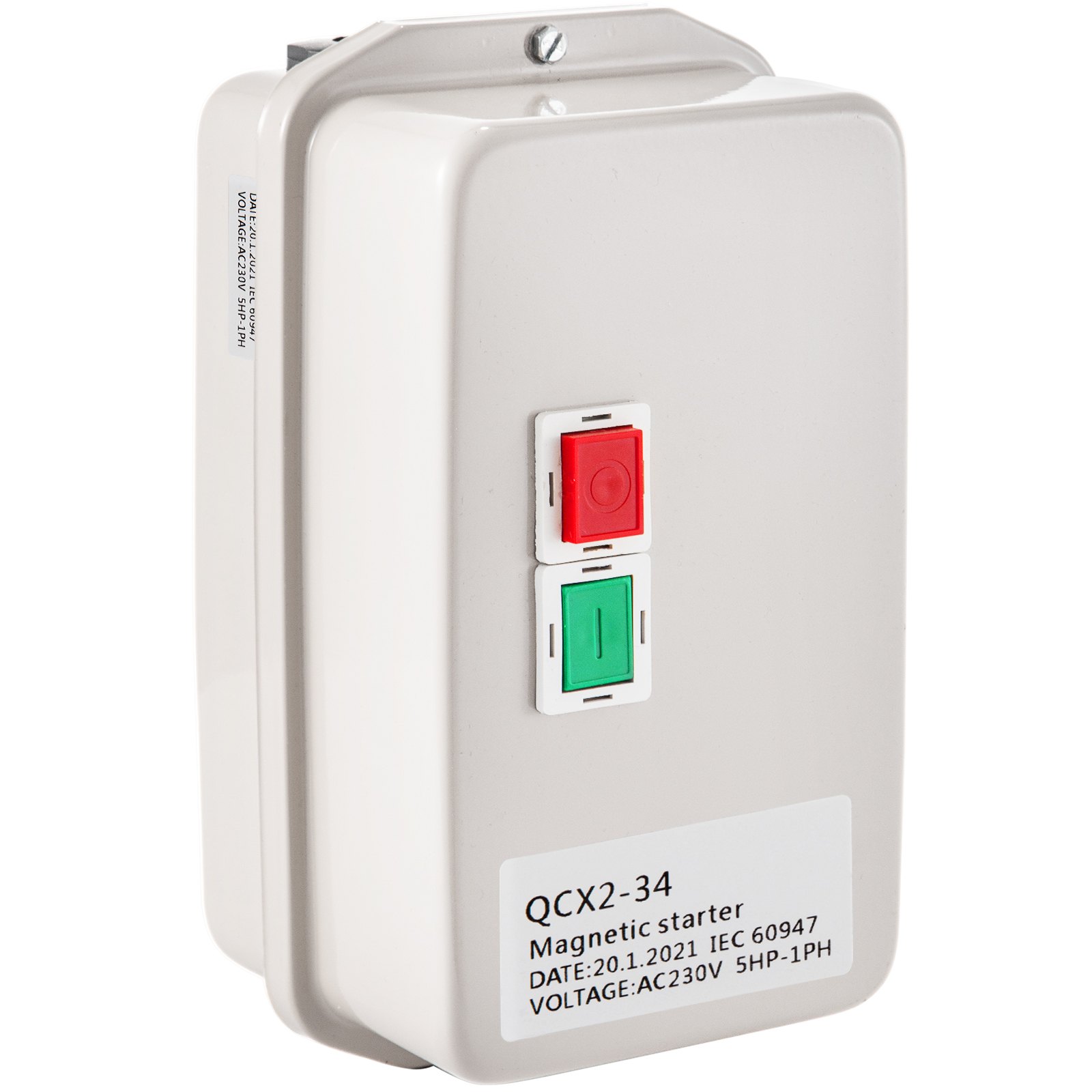 VEVOR Starter Single Phase, 5 hp Motor Starter, 34 amp Starter