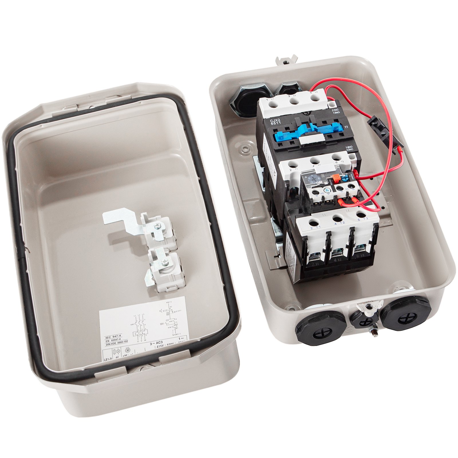 VEVOR Starter Single Phase, 5 hp Motor Starter, 34 amp Starter