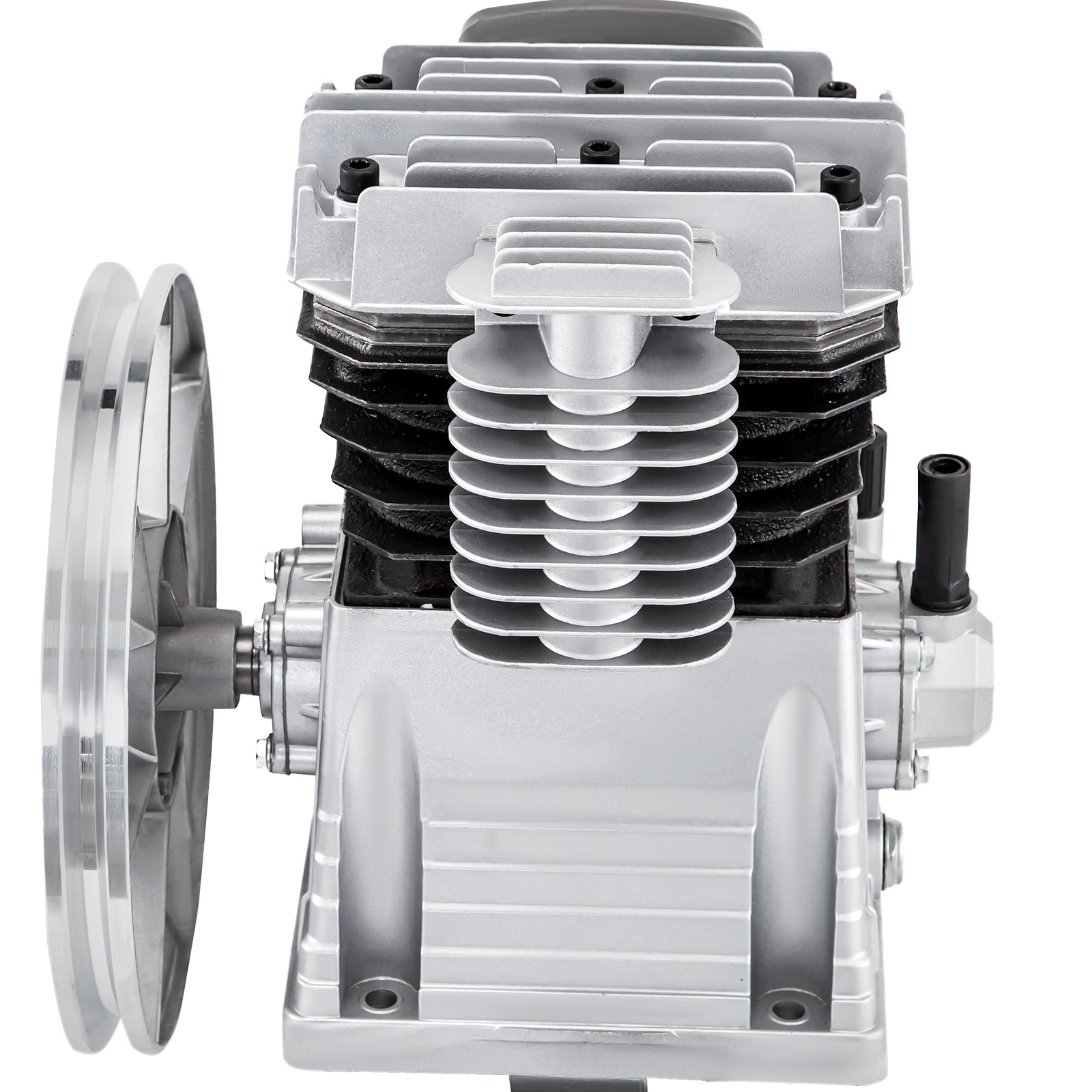 3hp Aluminum Air Compressor Head Pump Motor 160psi Silver 1300prm ...
