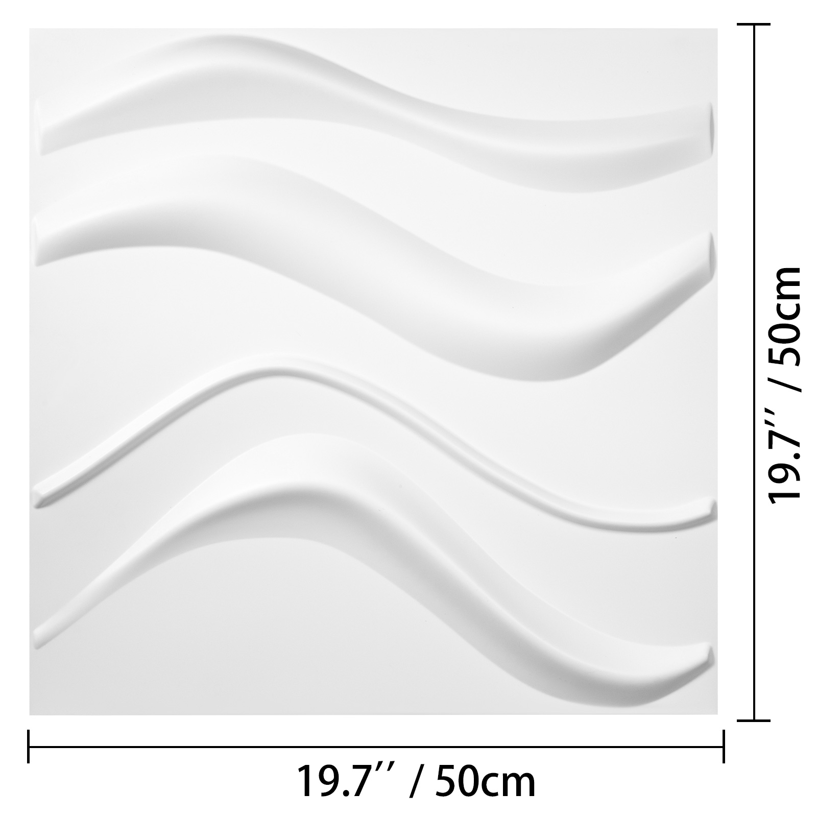 VEVOR 3d Wall Panels Wall Panels 13 Pack Pvc Decorative Wall Panels 3d Tiles Wavy VEVOR EU
