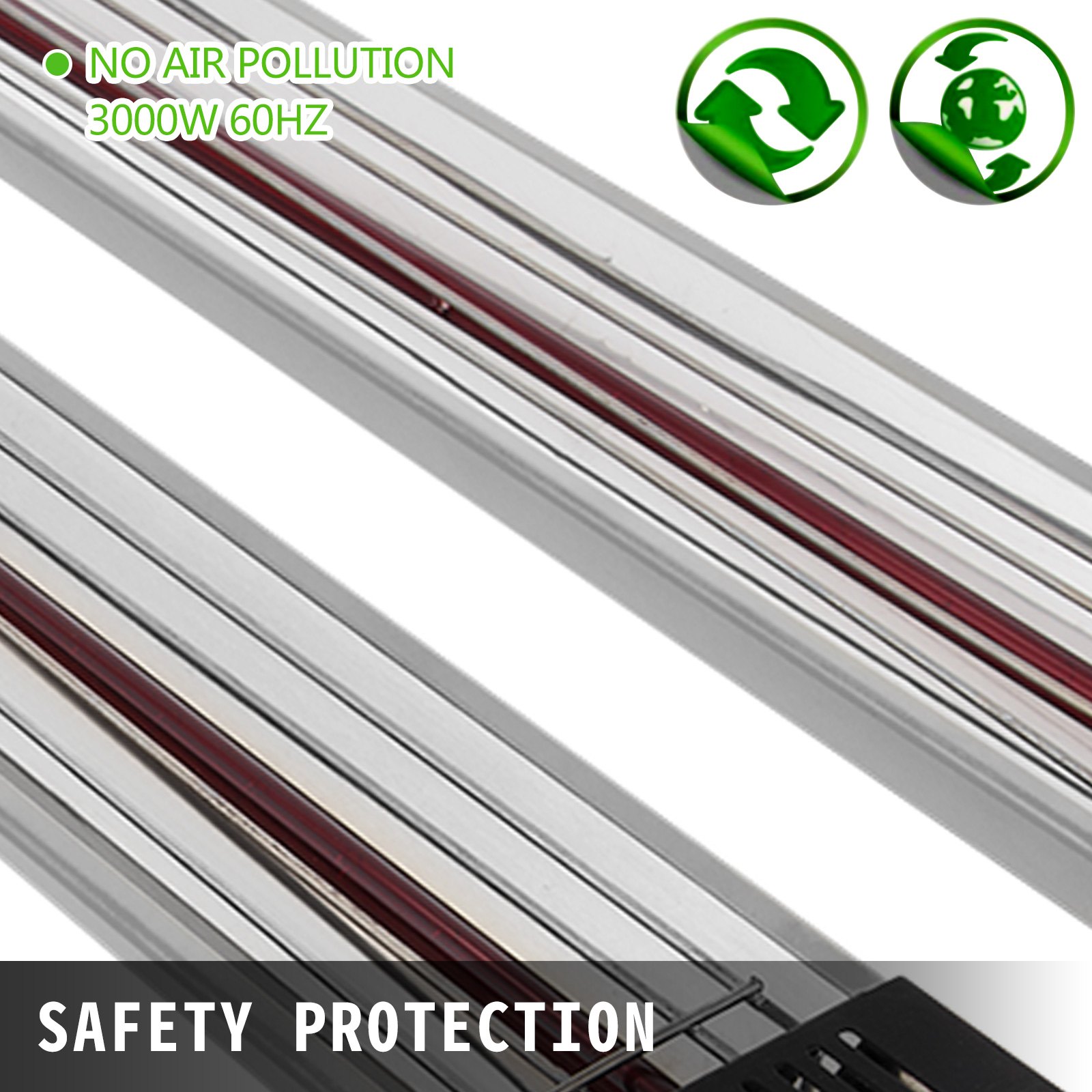 3 x 3KW Baking booth Infrared Carbon Fiber Paint Curing Auto heating