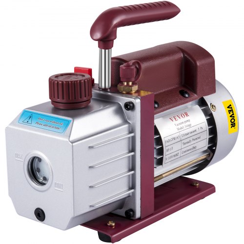 VEVOR Vacuum Pump 4.5CFM Vacuum Pump HVAC SingleStage Rotary Vane