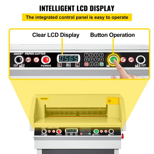 18" 450mm Paper Cutter Cutting Machine Office Electric Heavy Duty