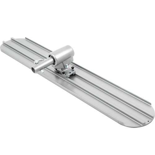 VEVOR Bull Float Magnesium Concrete Float 48 x 8" Round End Concrete