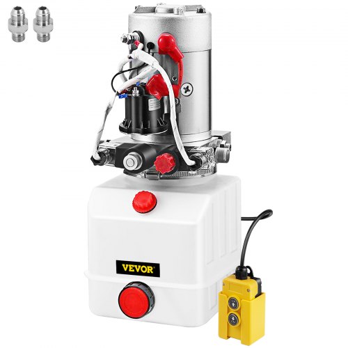 Hydraulic Pump Electric Hydraulic Pump 4 Quart Double Acting Plastic