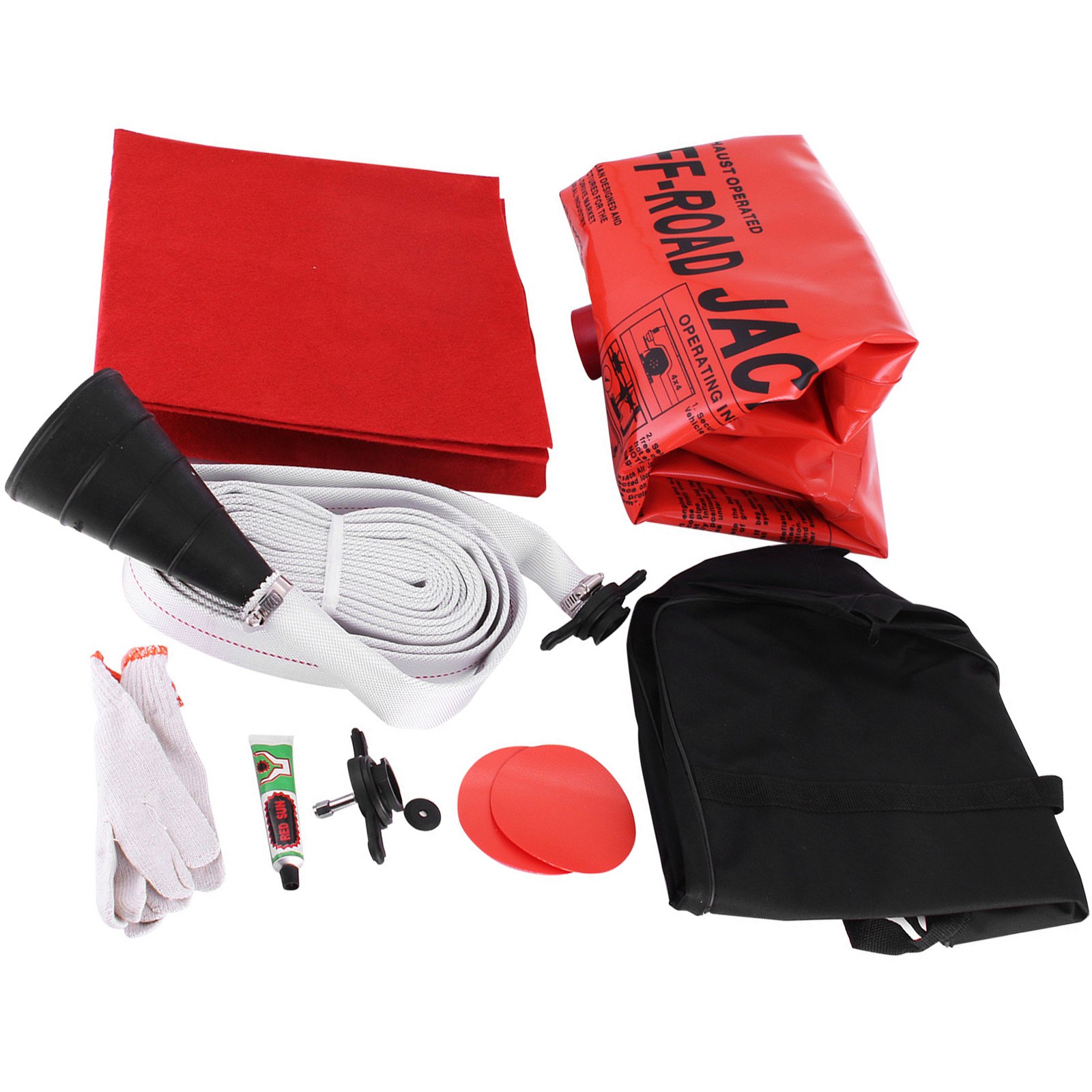 VEVOR 4 Ton Exhaust Air Jack 8800LBS Capacity Inflatable Air Jack Off