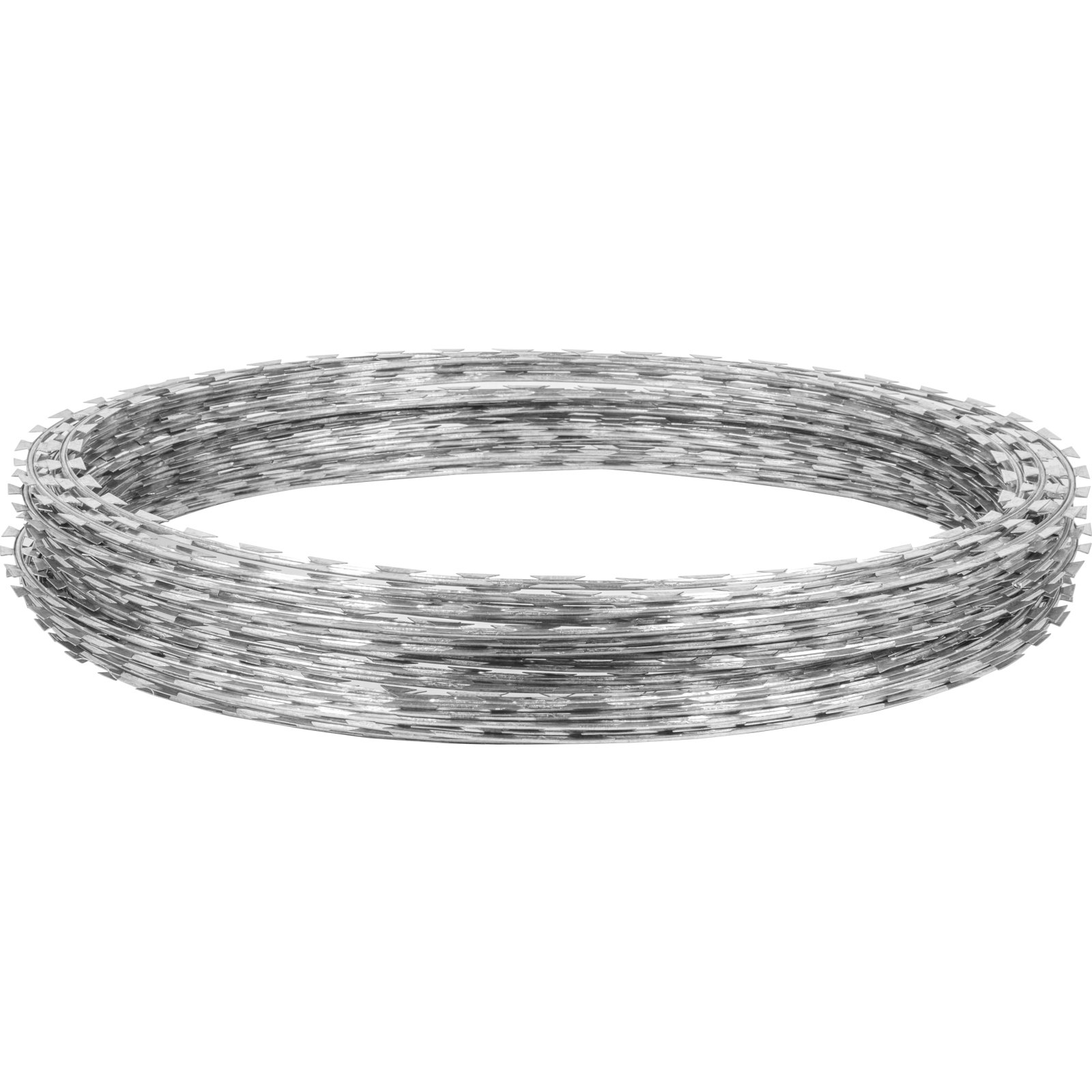 VEVOR Razor Wires, 5 Coils Razor Barbed Wire, 246 ft Total Length Razor