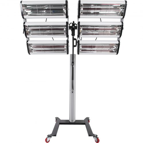 6000w 110v Spray Baking Booth Infrared Paint Curing Heater Lamp Durable