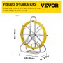 6mm Fish Tape Fiberglass Wire Cable Running Rod Duct Rodder Fishtape ...