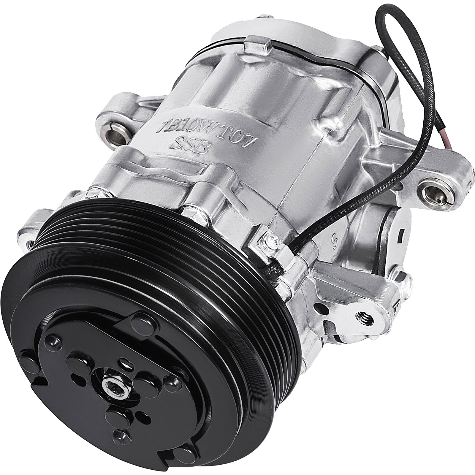 VEVOR AC A/C Compressor Fit for Freightliner Serpentine Belt Sanden ...