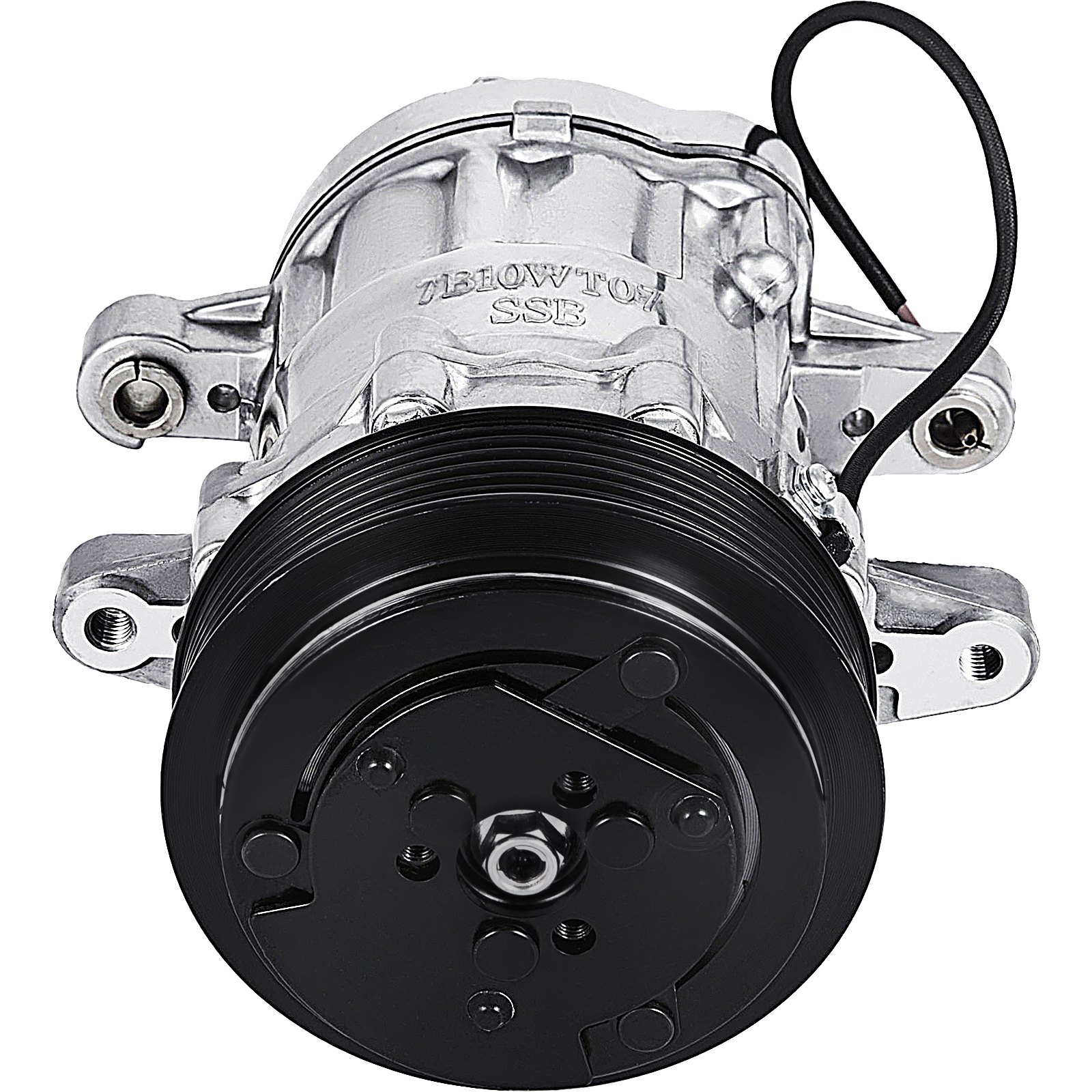 VEVOR CO7176C Sanden style Universal Air Conditioner AC Compressor 7176 ...