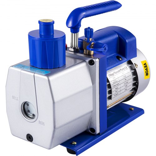 VEVOR Vacuum Pump 7 CFM 1/2 HP 1 Stage Ultimate Vacuum Refrigerant HVAC