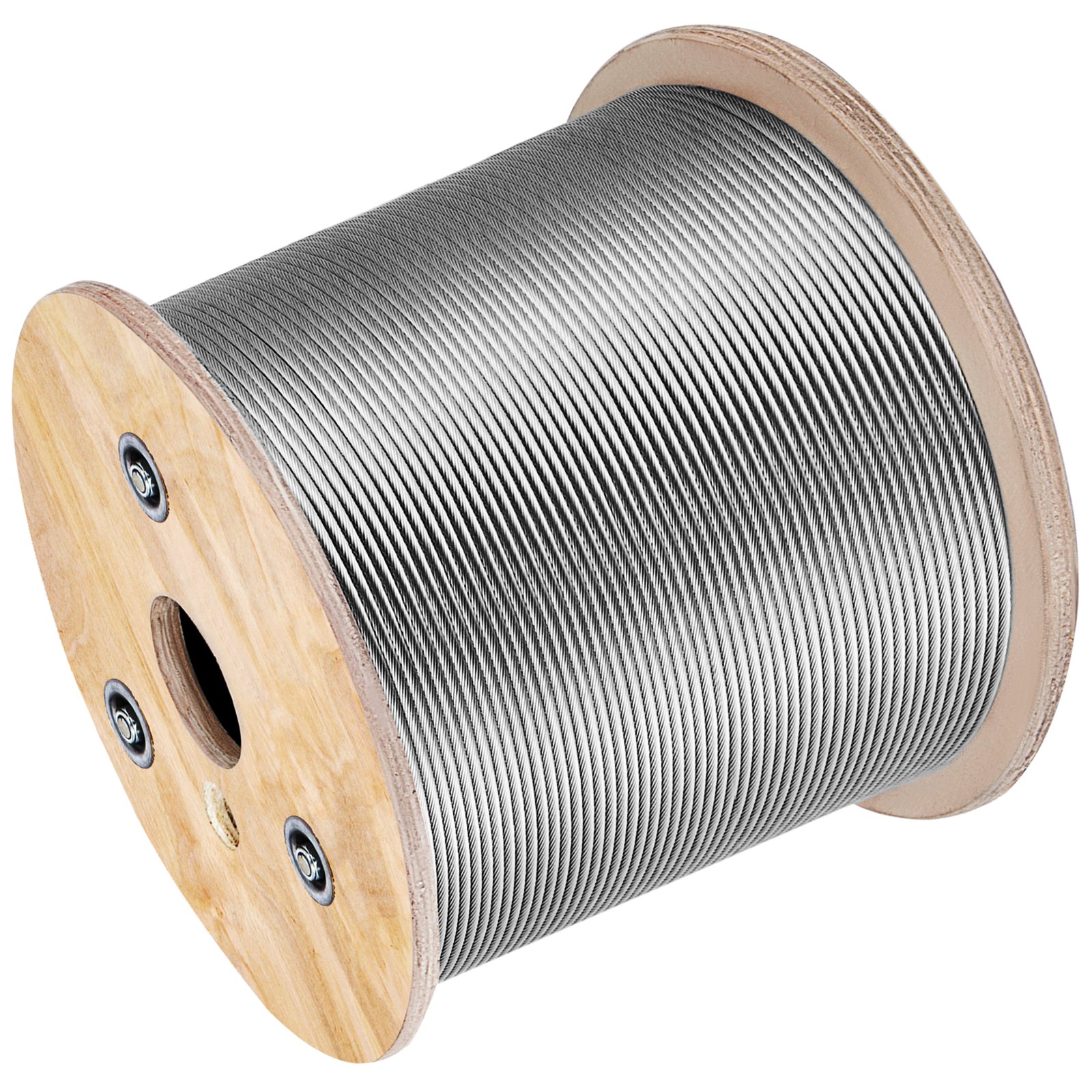 VEVOR VEVOR Stainless Steel Wire G316 Wire Balustrade Rope Cable 4.76 ...