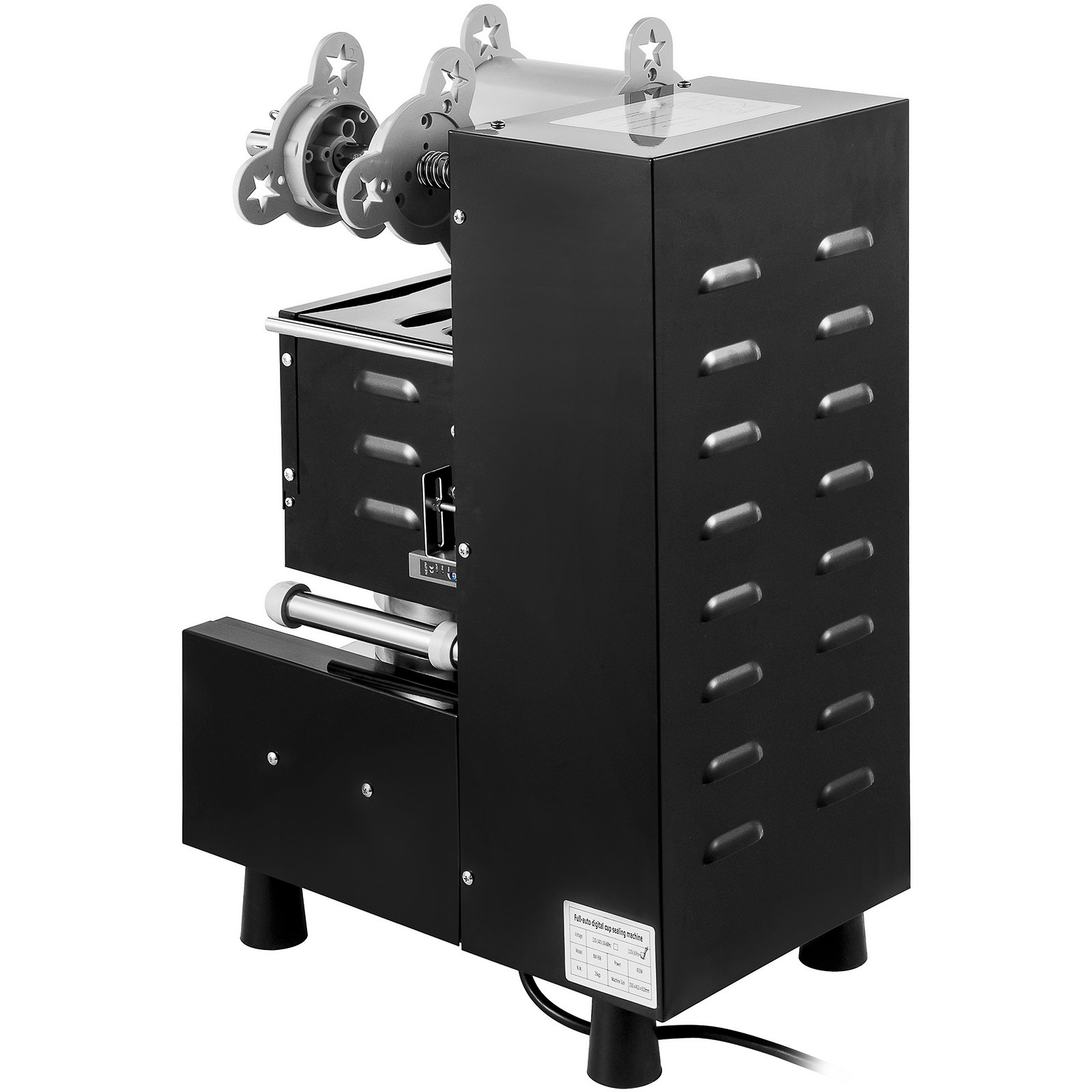 VEVOR Cup Sealing Machine 95mm Bubble Tea Machine Automatic 500650