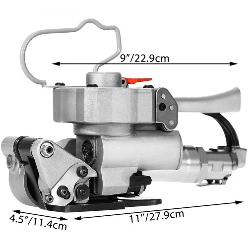 VEVOR Pneumatic Strapping Tool A19, Hand Held Strapping Machine 1/2" To ...