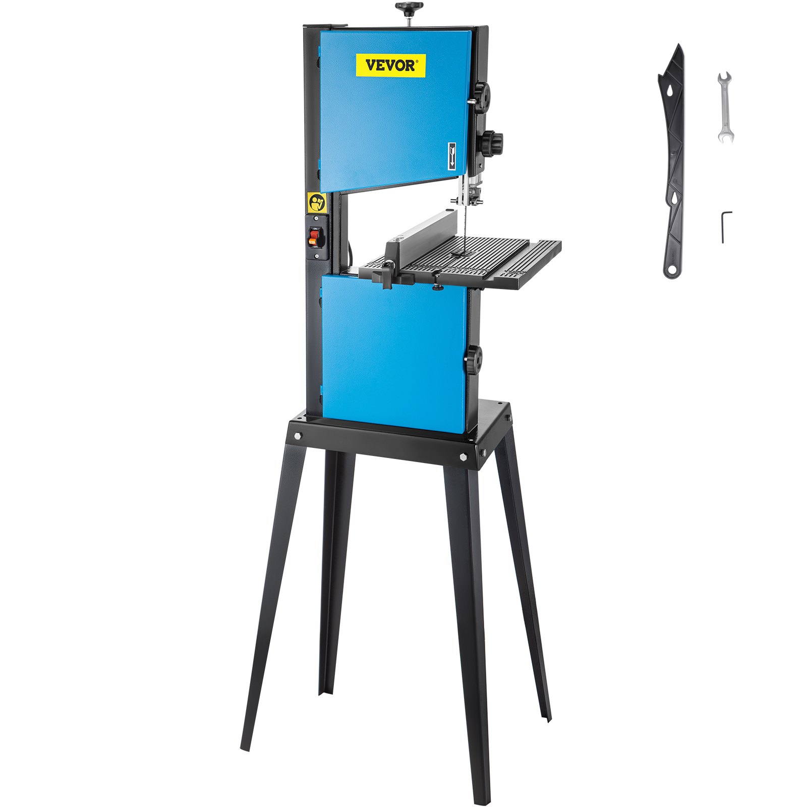 VEVOR Benchtop Bandsaw for Woodworking, 3.5Amp Band Saw, 10" Wood