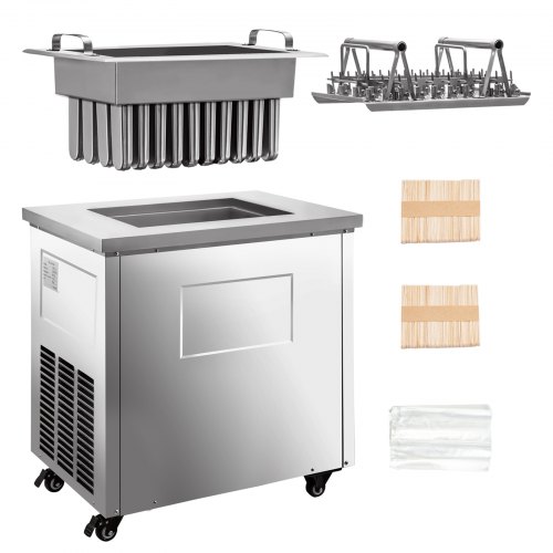 VEVOR Commercial Popsicle Machine Single Model Set Commercial Ice Pop