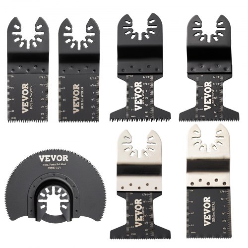 VEVOR VEVOR 50 PCS Oscillating Saw Blades, Quick Release Multitool