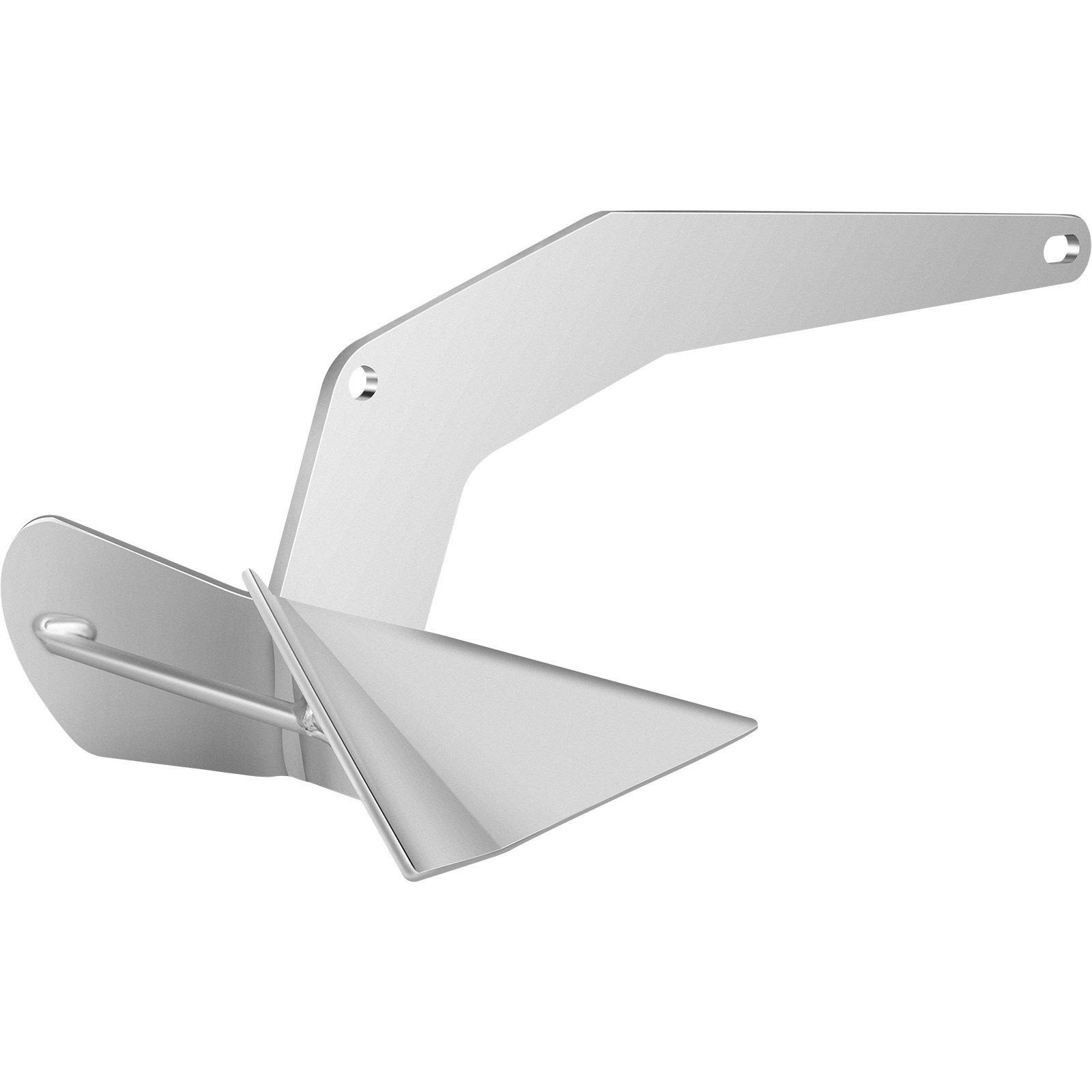 VEVOR Delta Type Boat Anchor 22 lb 10 kg Delta Anchor, Galvanized Steel Boat Anchor, Triangle