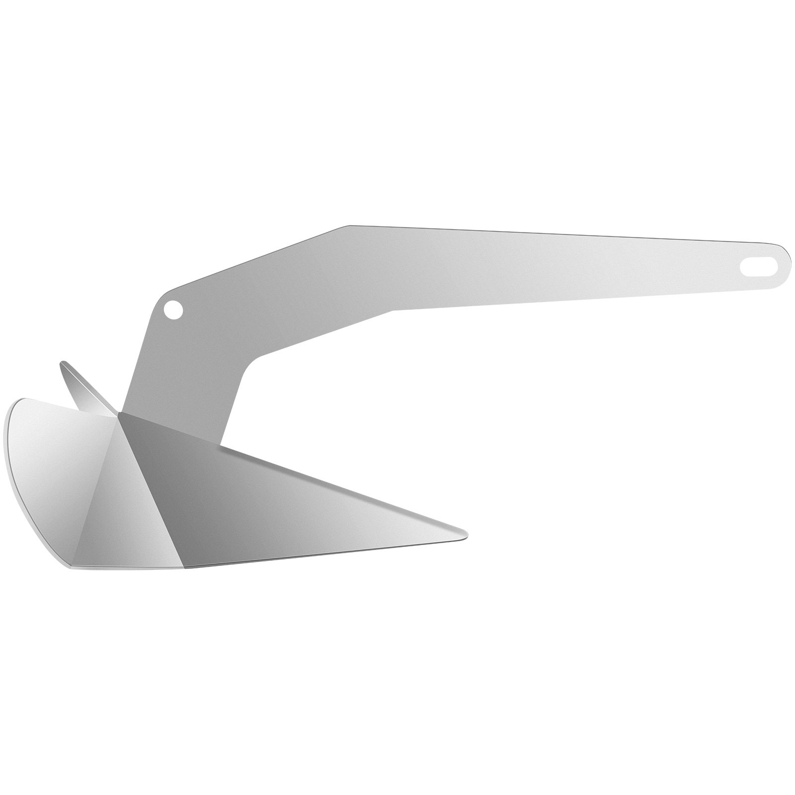 VEVOR Delta Type Boat Anchor 9 lb 4 kg Delta Anchor, Galvanized Steel