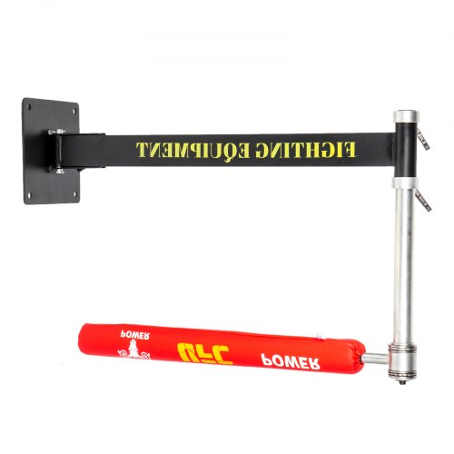 VEVOR Boxing Spinning Bar Wall Mount,Red Punching Spinning Bar for