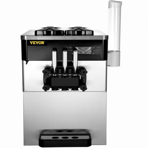 Countertop Soft Ice Cream Machine Commercial YKF826T With 2+1 Flavors