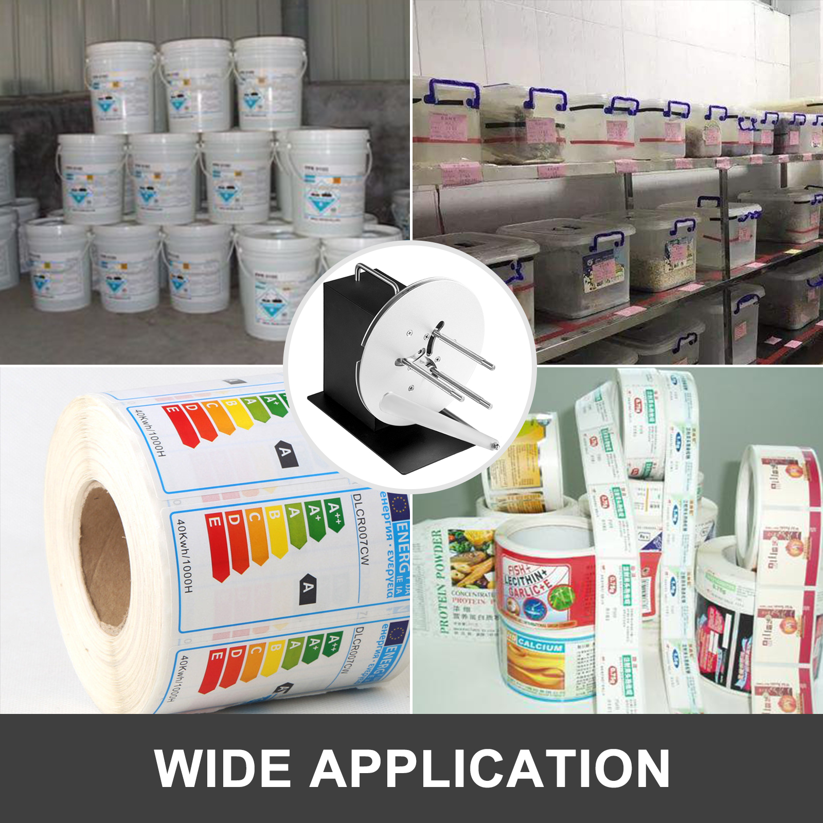 Automatic Label Rewinder Machine Rewinding Machine 120mm Width Label