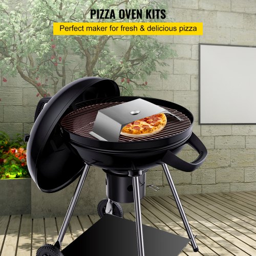VEVOR Pizza Oven Kit, Stainless Steel Grill Pizza Oven, Pizza Maker Kit