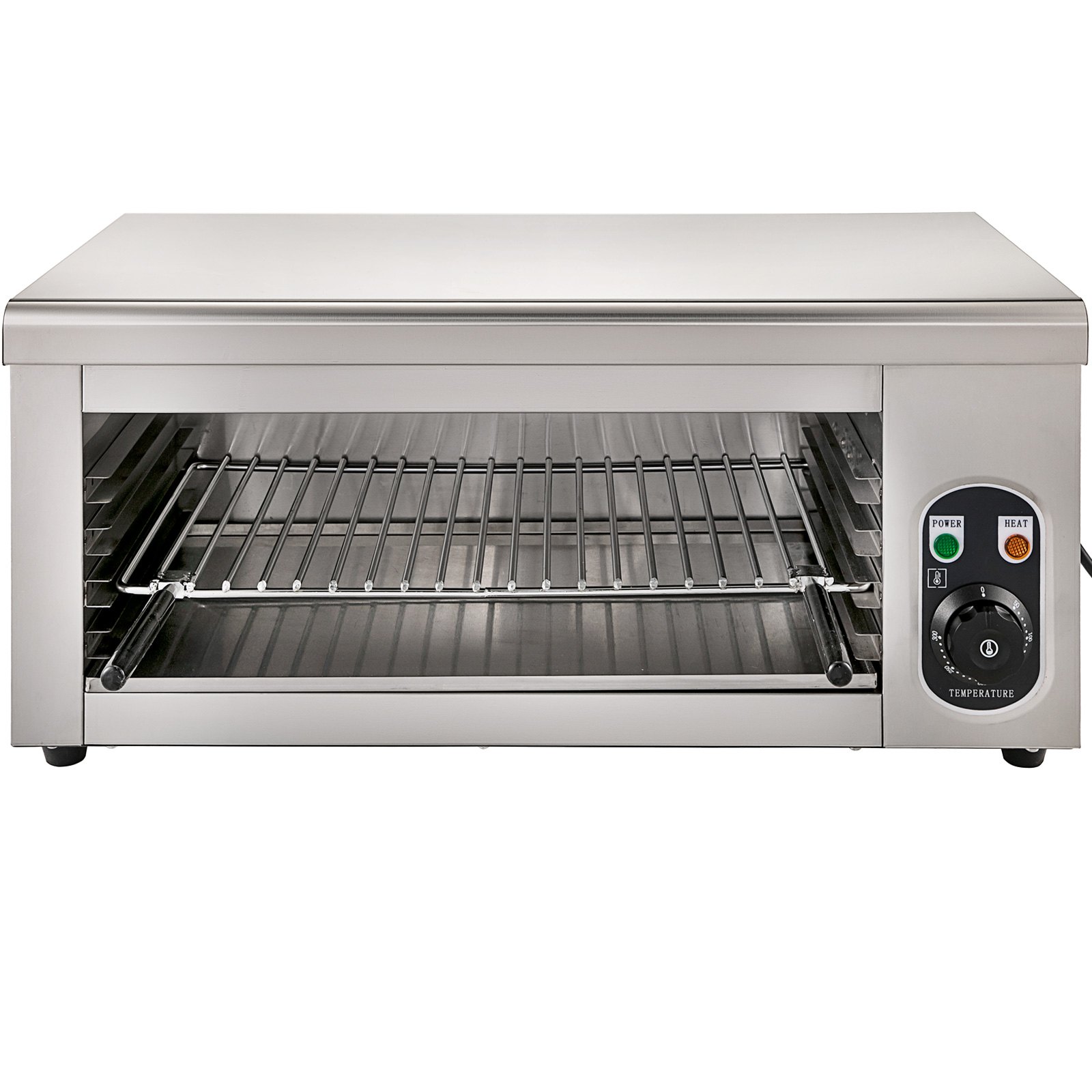 VEVOR Salamander Broiler 24Inch Electric Cheesemelter 2000W Adjustable Grid Salamander Oven