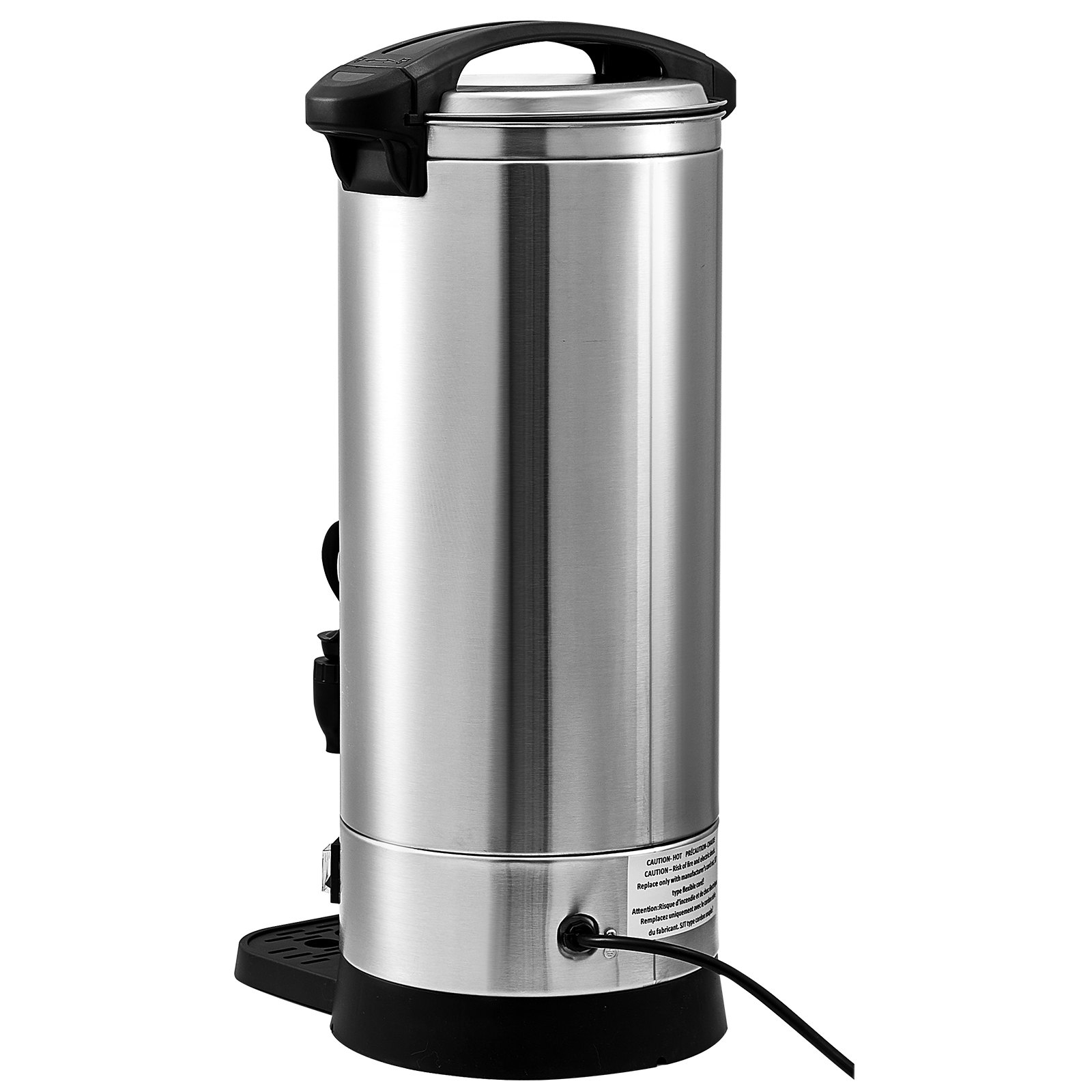VEVOR Commercial Coffee Urn 110 Cup Stainless Steel Coffee Dispenser