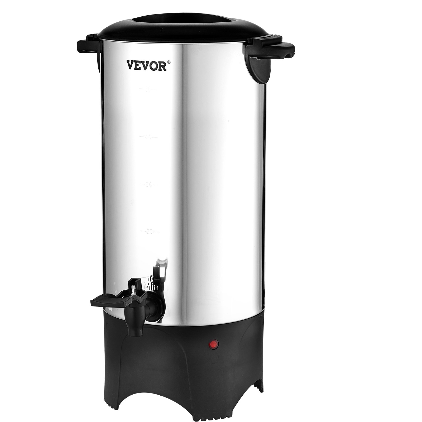 VEVOR Commercial Coffee Urn 50 Cup Stainless Steel Coffee Dispenser