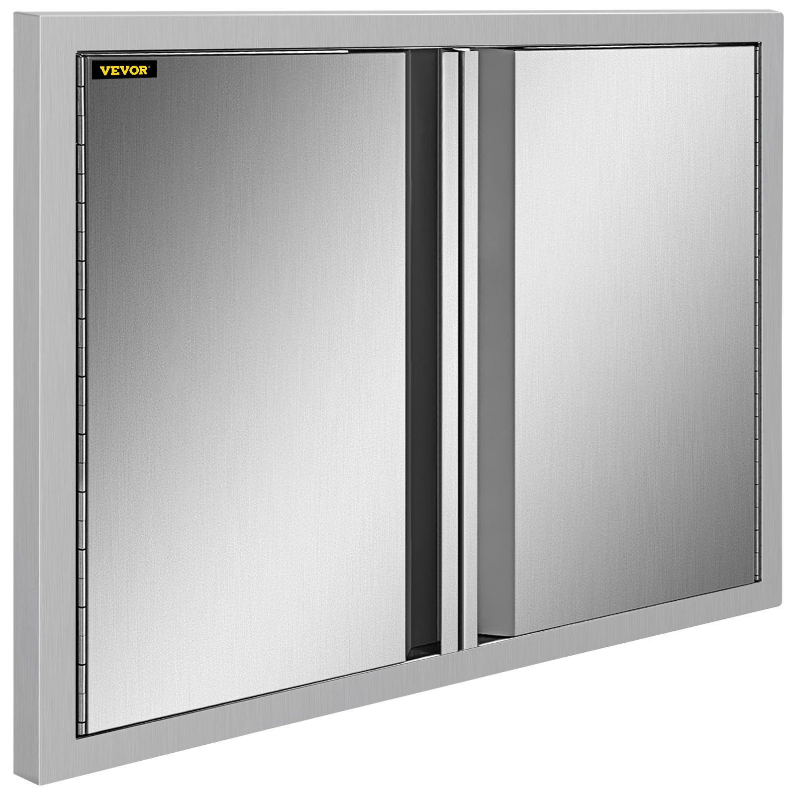 VEVOR 28''x19'' Outdoor Kitchen Access Doors BBQ Island Stainless Steel ...