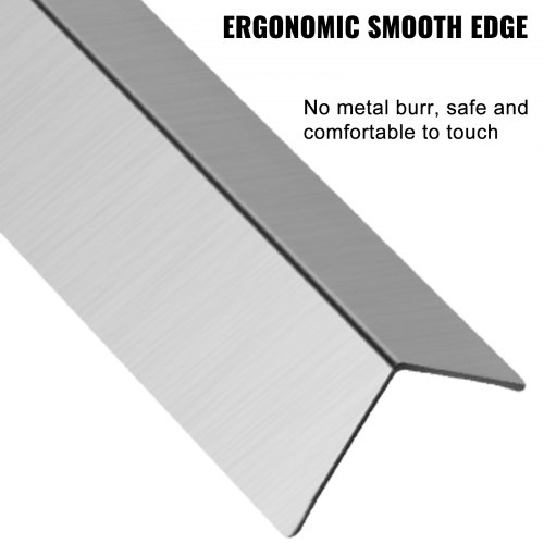 Vevor Stainless Steel Corner Guards Wall Corner Protector 1 X 1 X 48