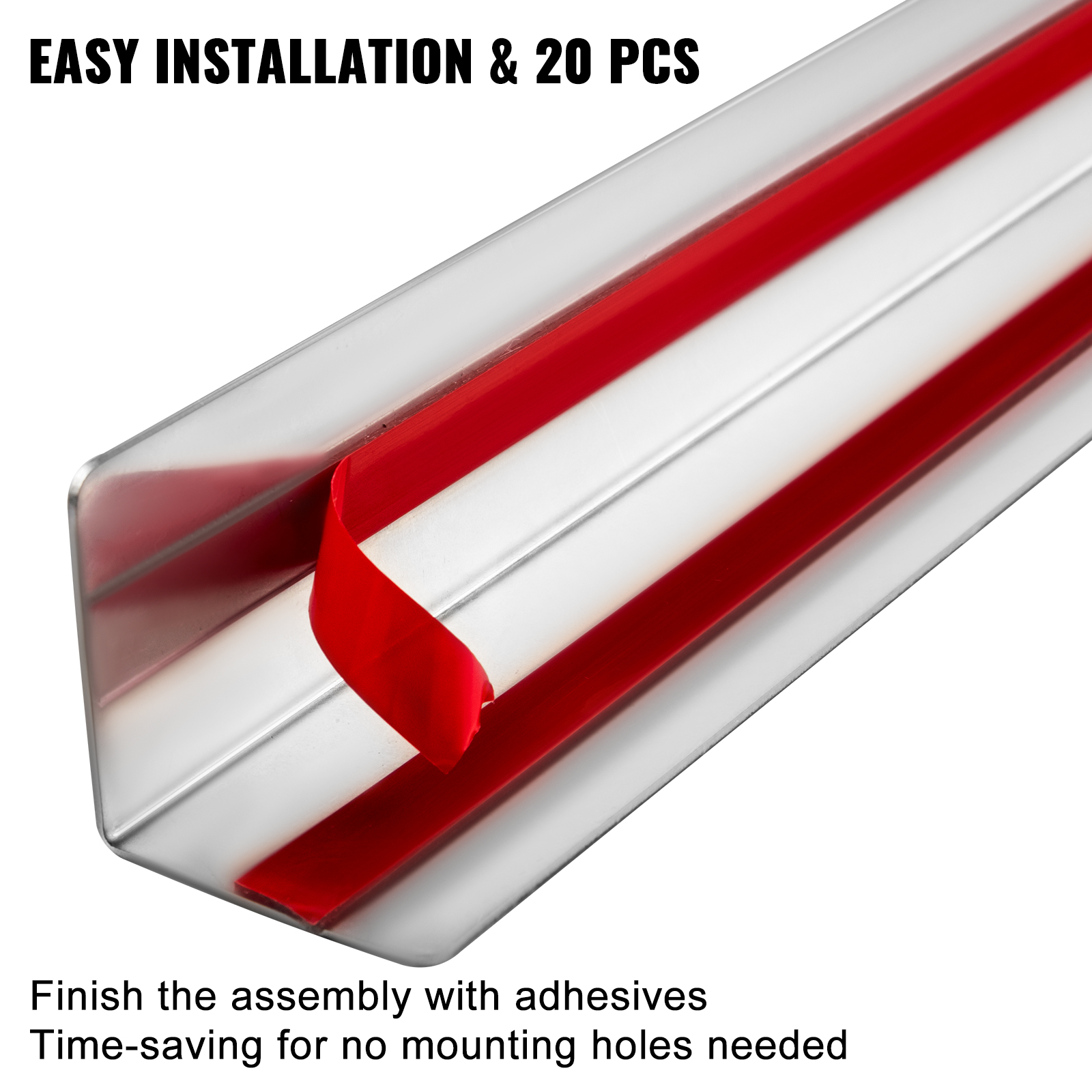 Vevor Stainless Steel Corner Guards Wall Corner Protector 2 X 2 X 48