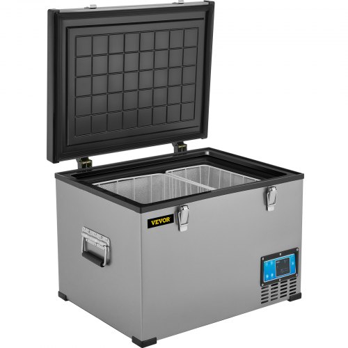 VEVOR Portable Refrigerator 64 Quart, 12 Volt Refrigerator with