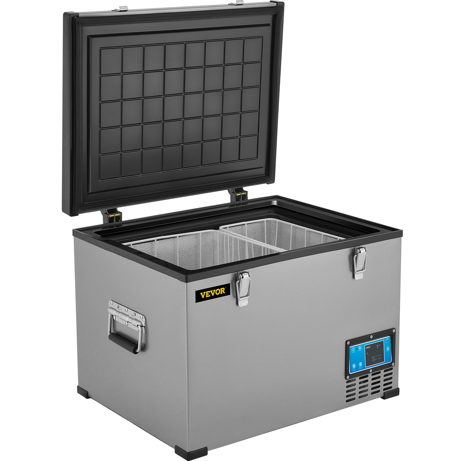VEVOR Portable Refrigerator 64 Quart, 12 Volt Refrigerator with