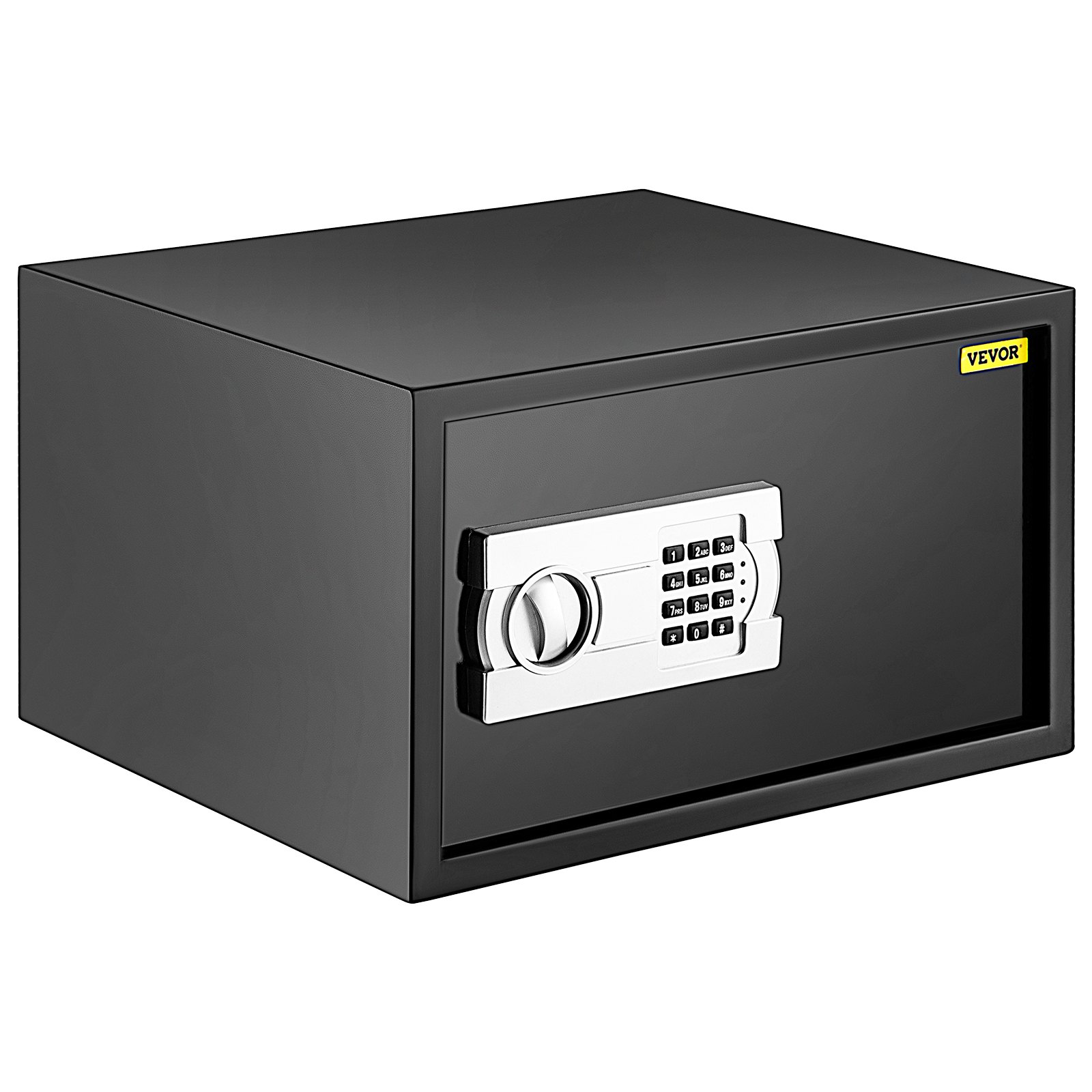 VEVOR Security Safe Box 1.1 Cubic Feet, Safe Deposit Box Black,
