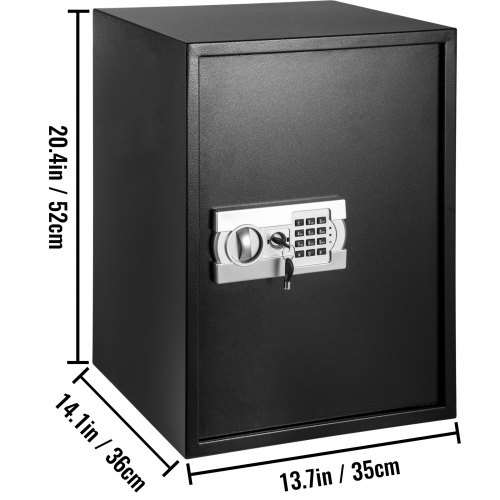 VEVOR Security Safe 2 Cubic Feet Electronic Safe Box with Electronic