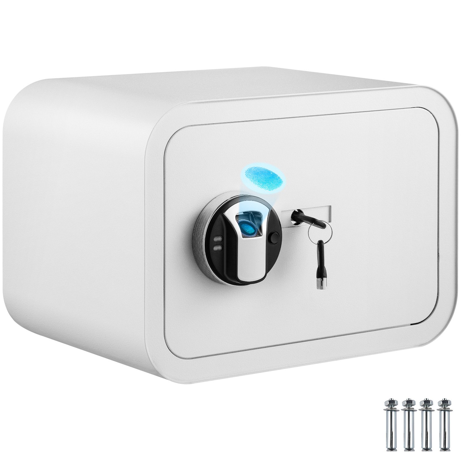 VEVOR Safe Box Lock Biometric Fingerprint 1 Cubic Foot Cash Box Key