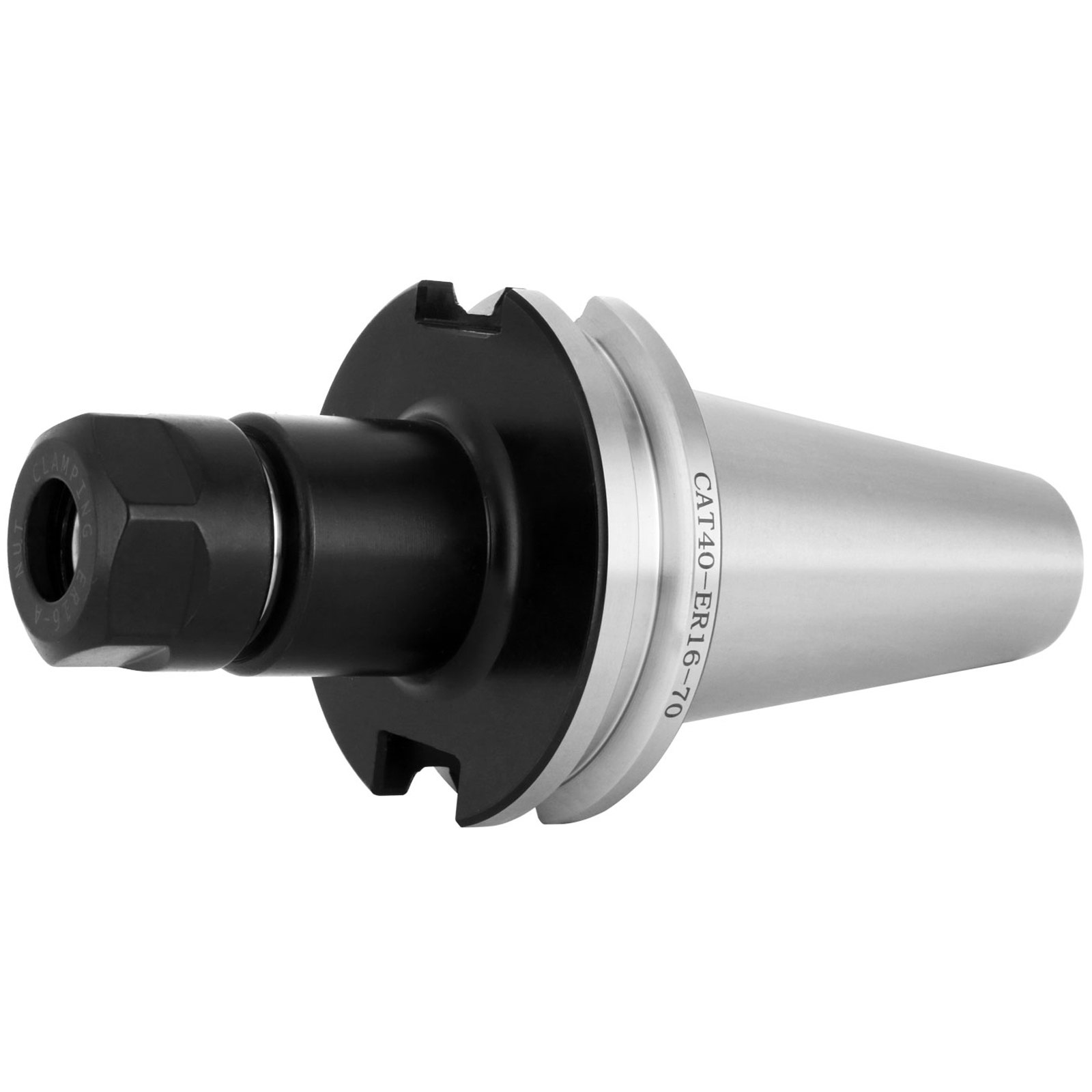 VEVOR Collet Chuck, CAT40 ER16, 5pcs Tool Holder Assembly with Pull