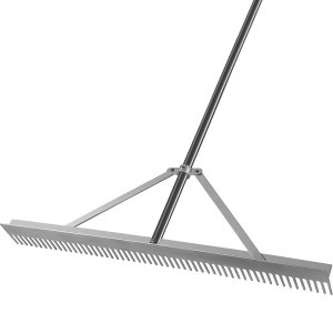 VEVOR Weed Rake, Black Lake Weed Cutter, 11’ Uproots Aquatic Weeds Muck ...