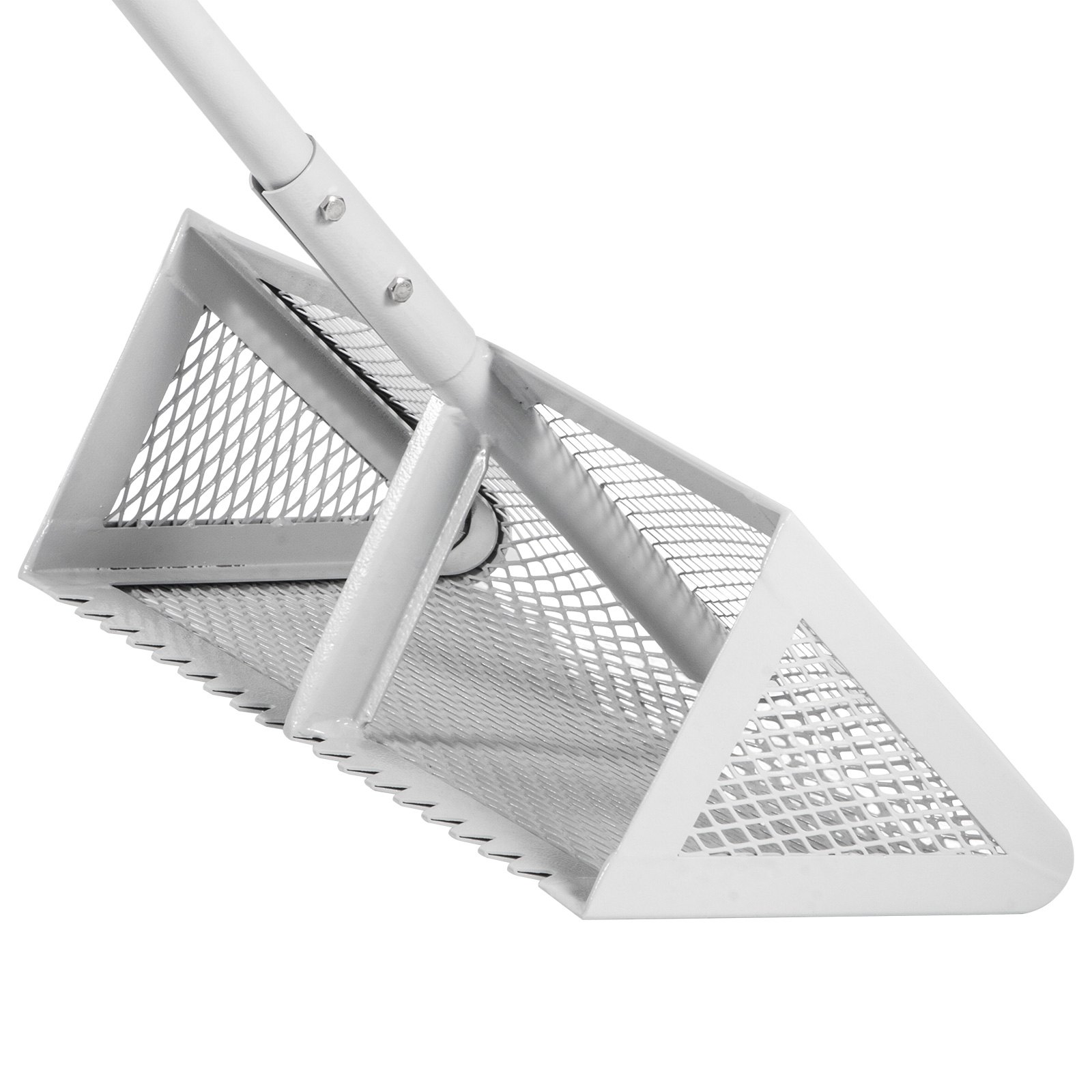 VEVOR VEVOR Sand Rake, 52 inches Pole Beach Rake, Red Iron Lake Weed ...