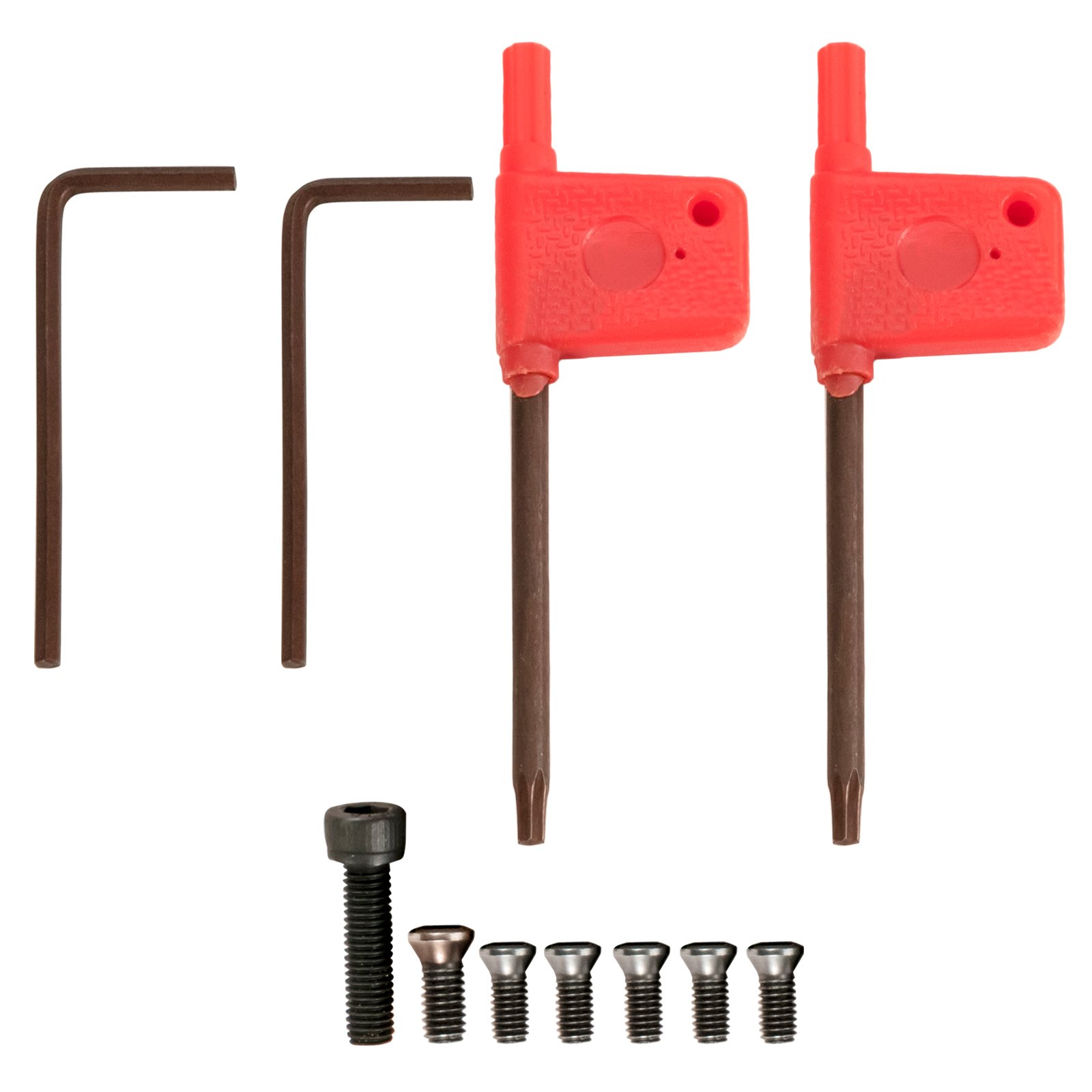 VEVOR Indexable Carbide Tools, 1/4" Industrial Lathe Tools, 7Pcs/Set Turning Tool Set, Super