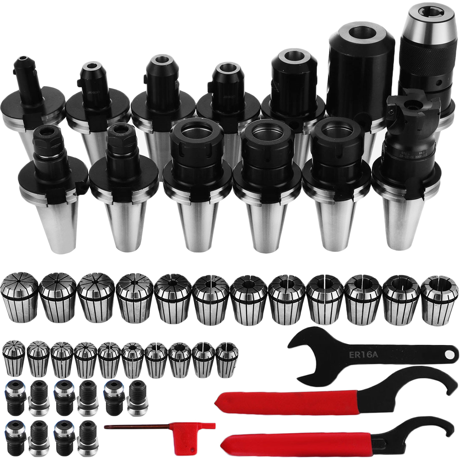 Spannzangensatz ER32 (470E) inkl. Spannzangenfutter mit Morsekegel (MK